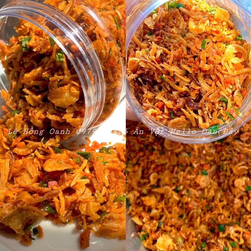 Combo Bánh tráng phơi sương + Muối tôm hành phi loại ngon - Đặc sản Tây Ninh ăn vặt  Hello Oăn Đây