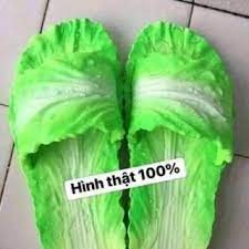 Dép rau cải bắp siêu hót hàng l1 giày dặn chất lượng