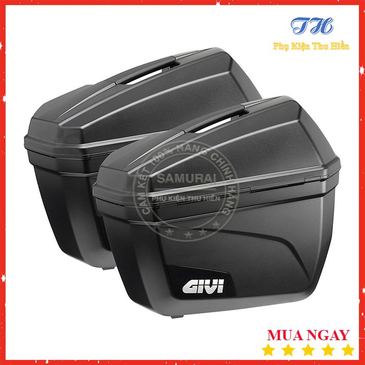 Cặp Thùng Hông Givi E22N  Kèm Theo Baga SBL2000 (Mẫu Mới 2020)