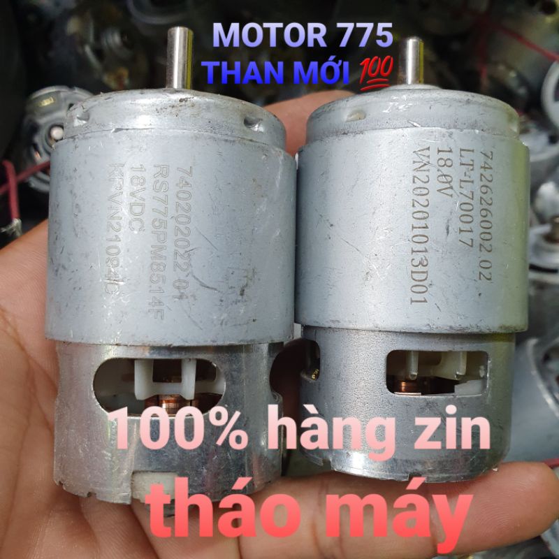 motor 775 chính hãng hàng bãi tồn kho Úc siêu khỏe chổi than 100%