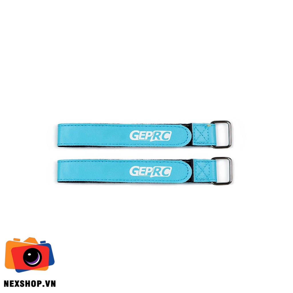 Dây buộc pin GEPRC mẫu mới 20*220mm màu xanh da trời ( 1 Dây )