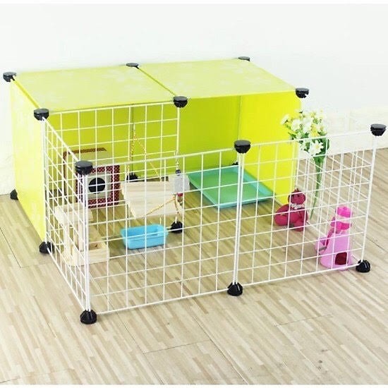 { Chuồng pet } Sỉ lẻ tấm lưới ghép chuồng cho pet yêu (tặng kèm chốt)