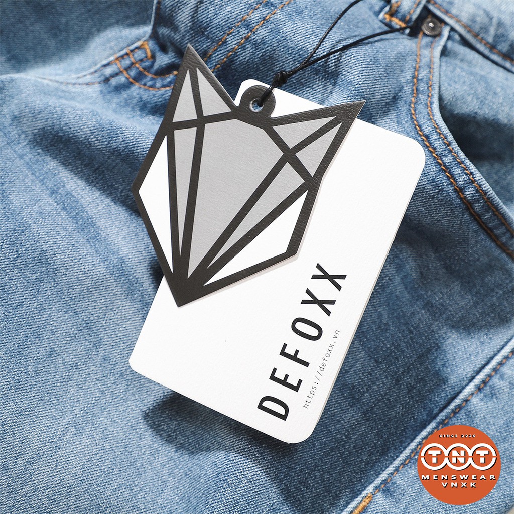 [ HÀNG ĐỘC QUYỀN DEFOXX ] Quần jean nam xanh đậm, vải cao cấp, không xù lông, không bai nhão và ra màu,  form slim fit. | BigBuy360 - bigbuy360.vn