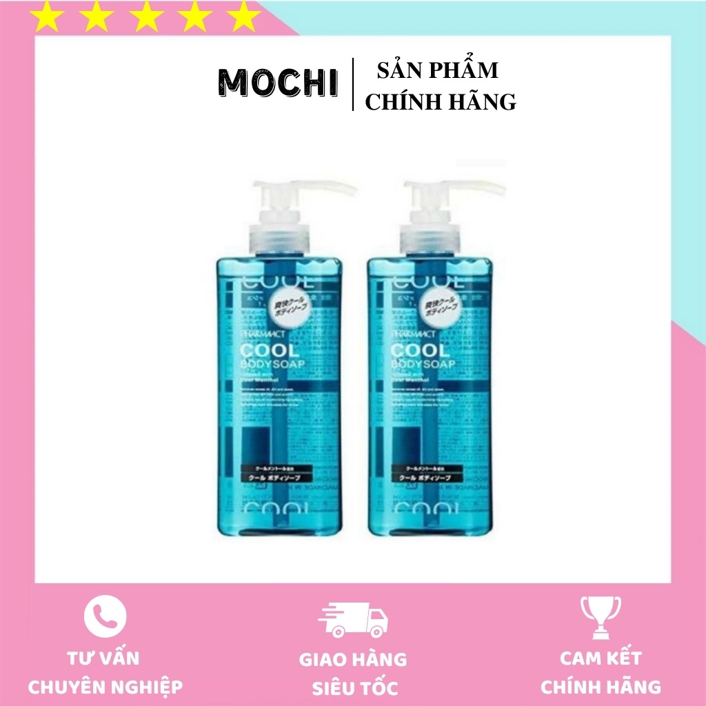 Sữa Tắm COOL BODY SOAP PHARMAACT 600ml Nhật Bản.