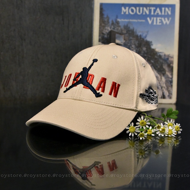 Mũ lưỡi trai thêu chữ Jordan, Nón kết form cứng cáp chuẩn store full box