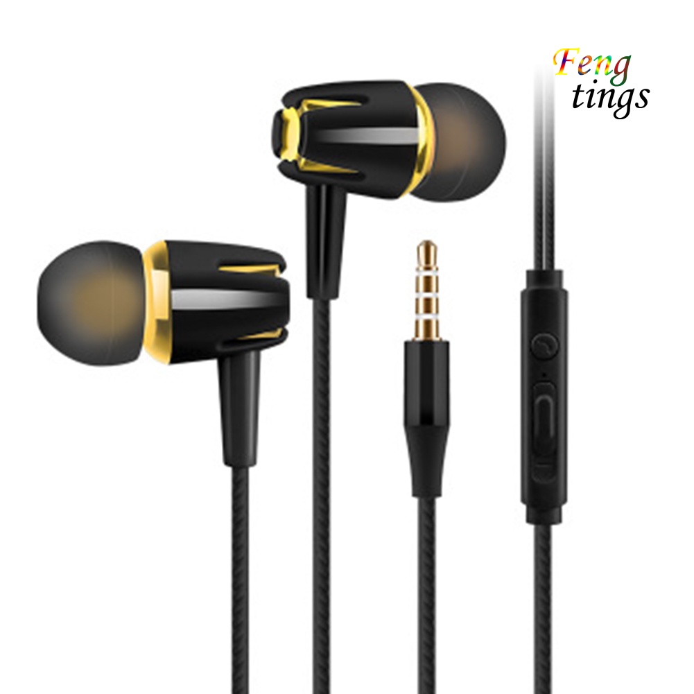 Tai Nghe Nhét Tai Jack 3.5mm Có Micro Tiện Dụng