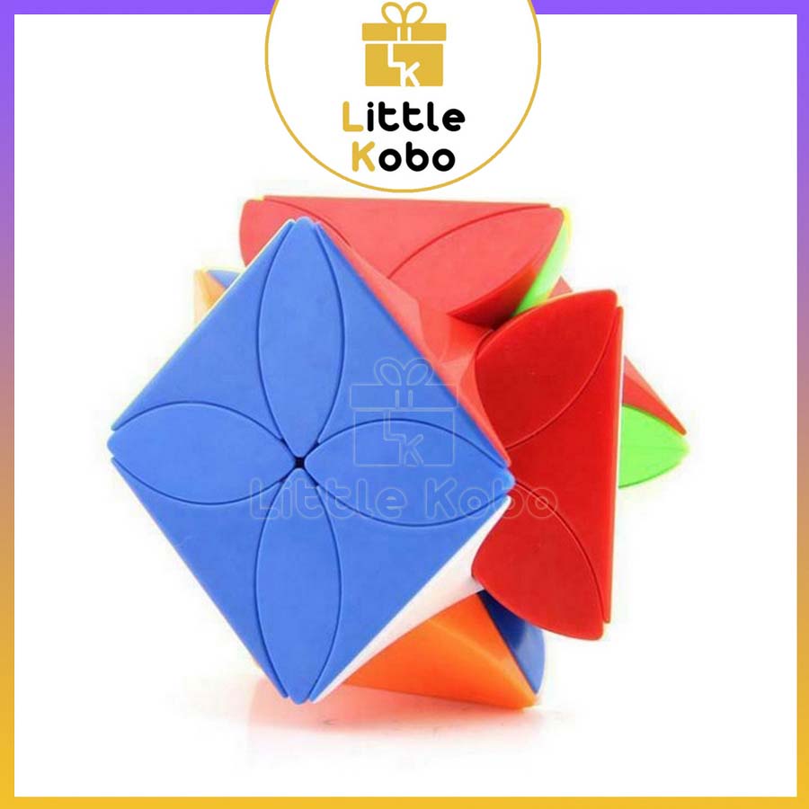 Rubik Biến Thể Four Leaf Clover Cube Cỏ 4 Lá Stickerless Rubic Đồ Chơi Trí Tuệ