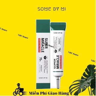 ￼kem giảm mụn cấp tốc some by mi - aha, bha, pha 14 days super miracle spot all kill cream 30ml