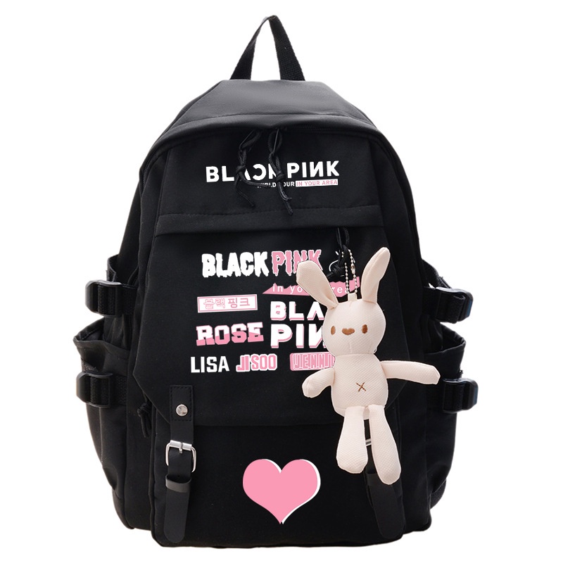 Balo nắp ngang BLACKPINK Cỡ Lớn IDOL KPOP thiết kế thông minh cặp sách đi học