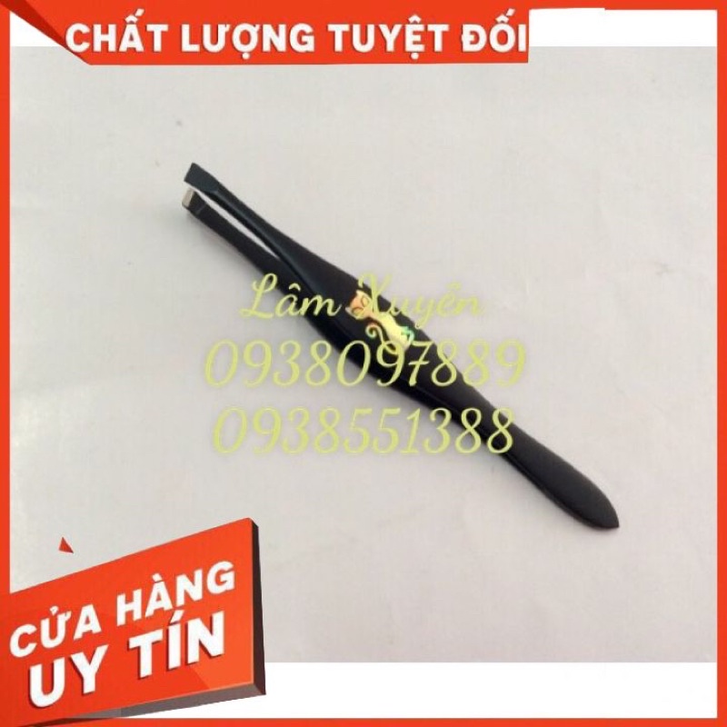 Nhíp nhổ râu, nhíp nhổ lông nách hiệu con mèo ✨FREESHIP ✨ thép không rỉ, mủi xéo, nhíp gấp siêu dính, không gây đứt, đau