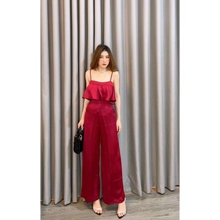 ◼️ SỈ : 105k ⚫️ SET ĐŨI NHĂN ÁO 2 TẦNG - QUẦN ỐNG RỘNG - KHOÁ KÉO ĐỒNG SAU XỊN XÒ  ◾️ SIZE : < 55kg (Tuỳ chiều cao)