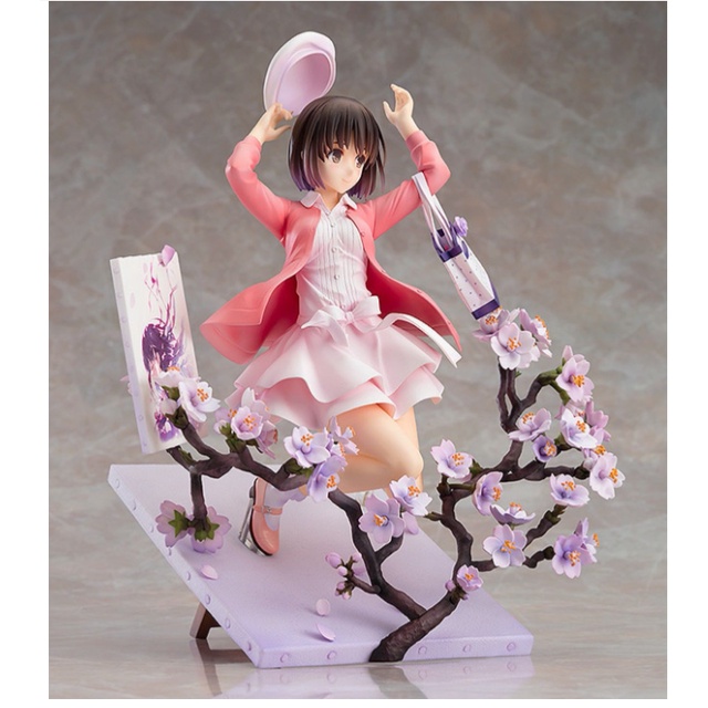 Mô Hình Megumi Kato cành bông tím nữ xinh 1/7 scale - Figure anime
