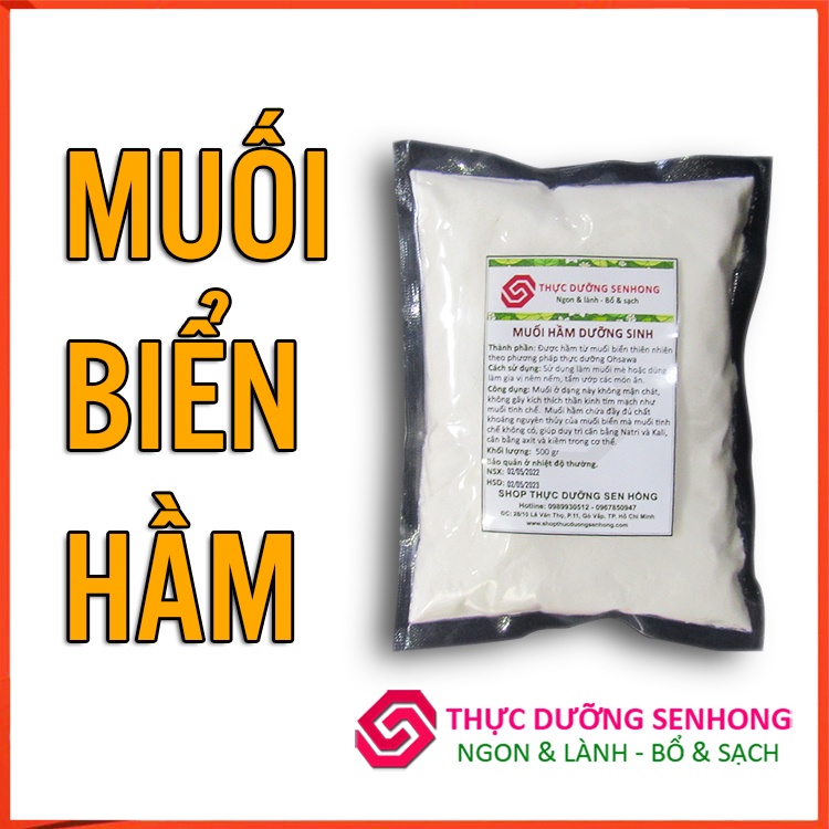 Muối Hầm  Hầm từ muối biển thiên nhiên giàu khoáng chất