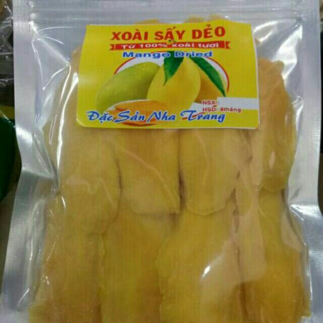 xoài sấy dẻo  miếng lớn(1kg)
