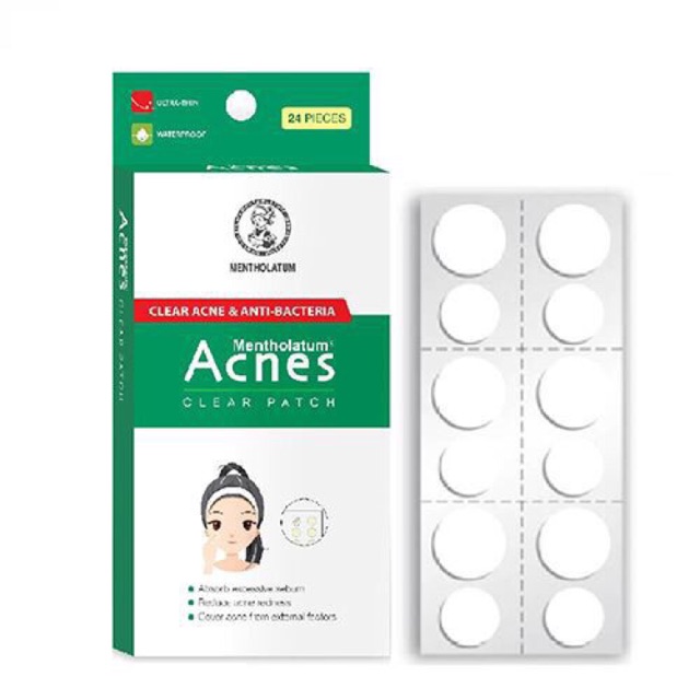 Hộp 24 miếng dán mụn Acnes Clear Patch