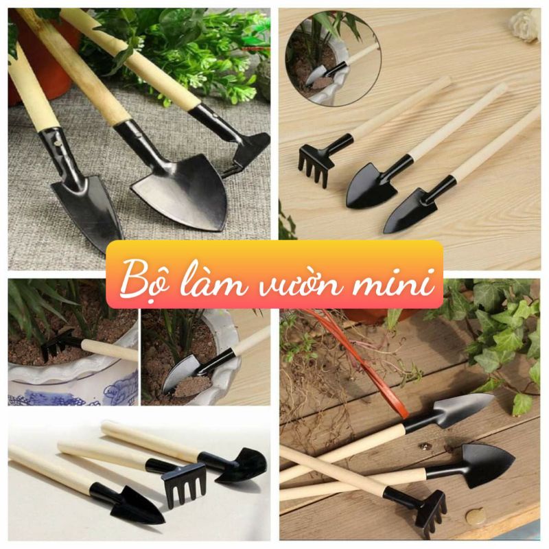 Bộ làm vườn mini 3 món