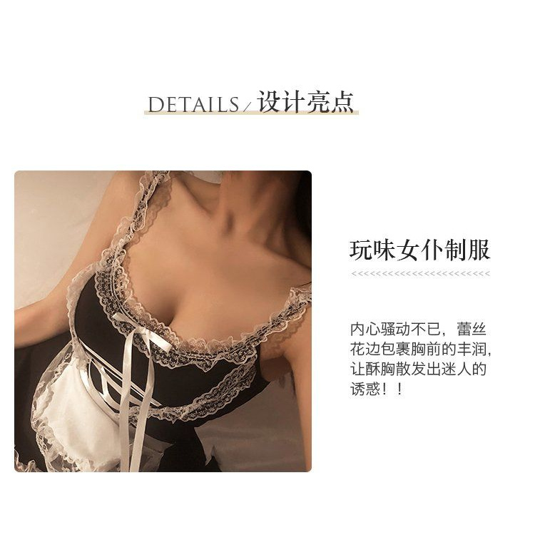 Bộ Đồ Ngủ/Đầm Hóa Trang Cô Hầu Gái Quyến Rũ Cho Nữ Có Bán Lẻ | BigBuy360 - bigbuy360.vn