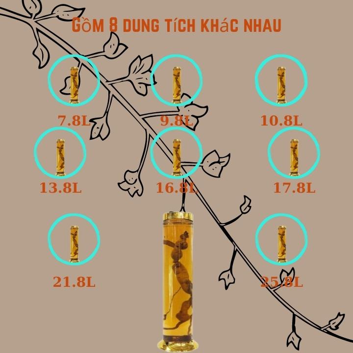 Bình thủy tinh Trụ Trơn Phú Hoà  7.8-9.8-10.8-13.8-16.8-17.8-21.8-25.8L  Có vòi không vòi [ RẺ VÔ ĐỊCH ]