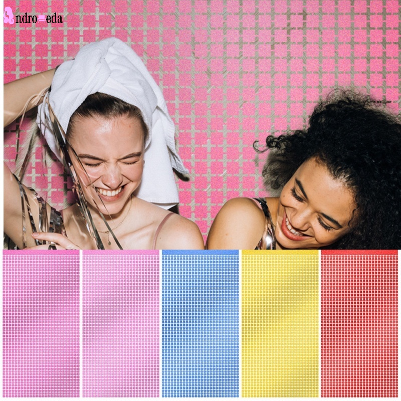 Rèm Cửa Giấy Nhôm Hình Vuông Độc Đáo 1Mx2M