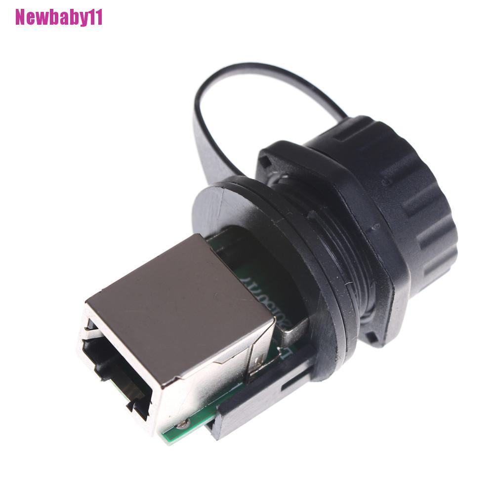 Ổ Cắm Kết Nối Mạng Lan 8 Cổng Chống Thấm Nước Ip68 Rj45