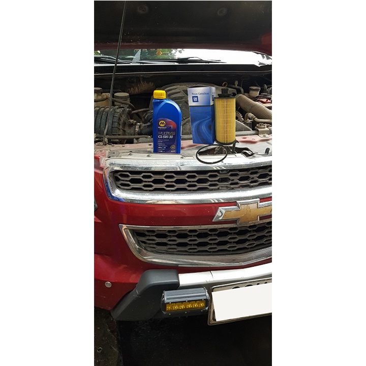 COMBO lọc nhớt, lọc điều hòa, lọc động cơ, lọc nhiên liệu cho xe Chevrolet Colorado, Trailblazer