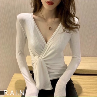 Áo len tăm buộc eo
