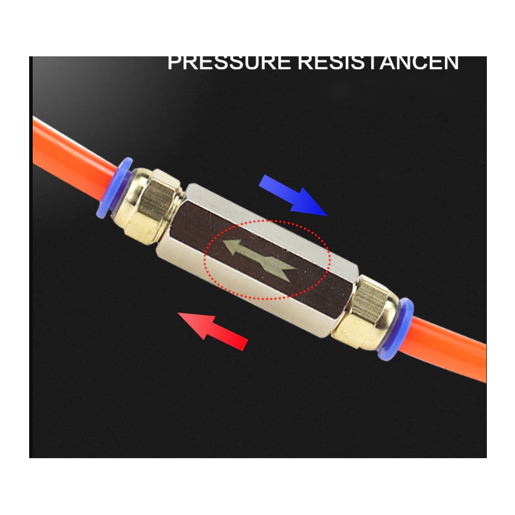 Van 1 chiều khí nén inox ren 13mm