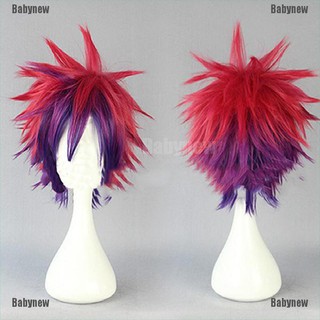 Babynew✿✿No Game No Life Sora Short Anime Cosplay Costume Wig + Wig CAP