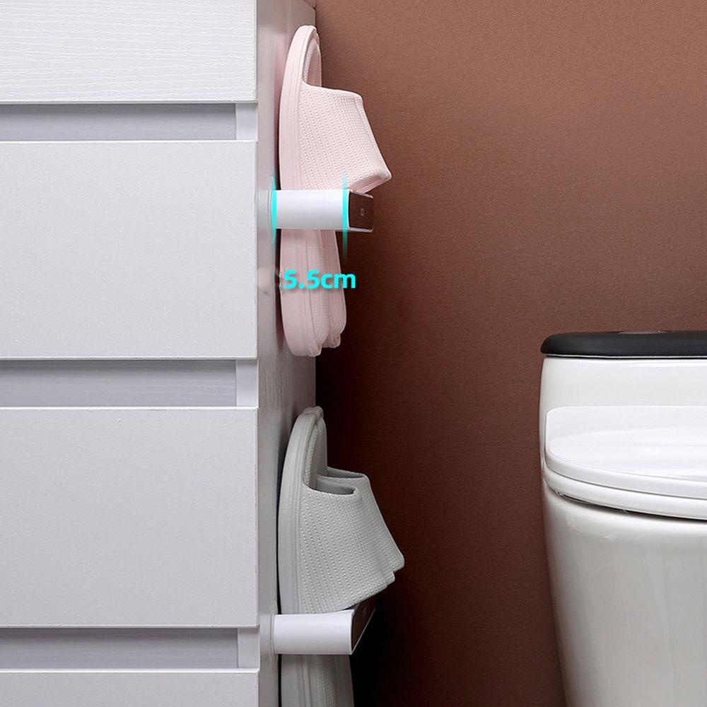 Giá Đỡ Dép Gắn Tường Không Đục Lỗ Đa Năng Chất Lượng Cao Cho Nhà Tắm