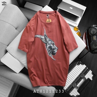 Áo thun NAVY in hình cọp Bigsize