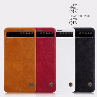 Bao da lg v20 - nillkin qin leather case