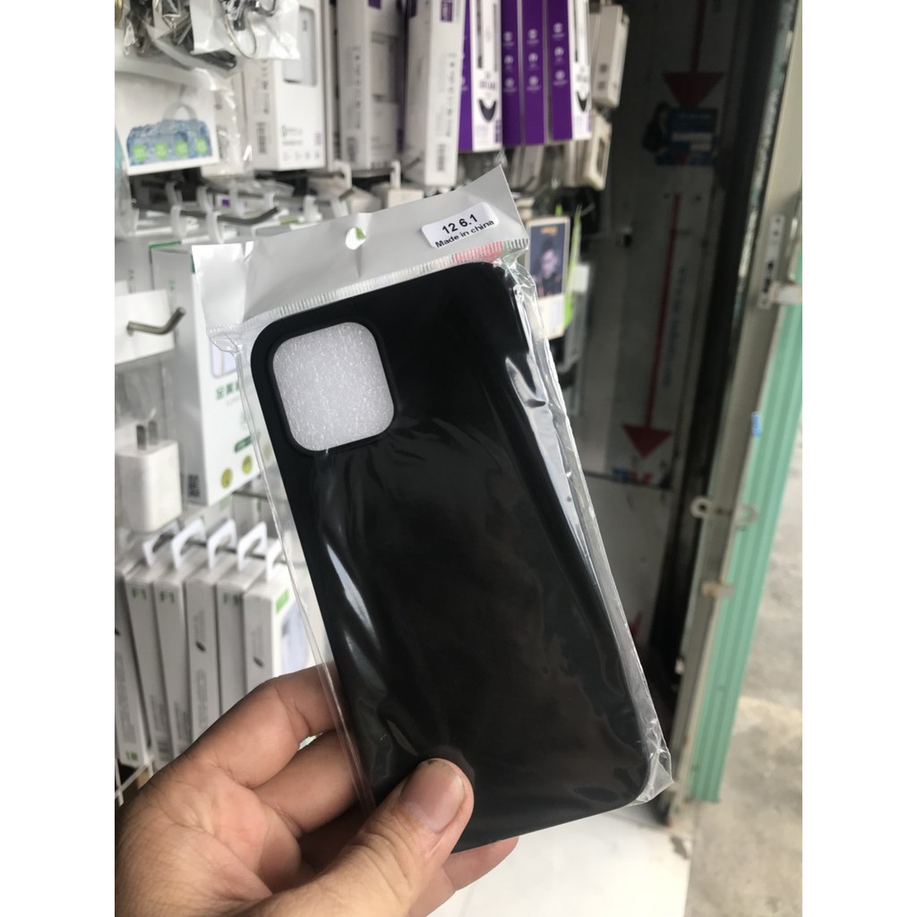 Ốp Lưng Dẻo Đen iphne 12 mini 12 pro 12 promax