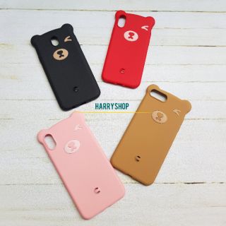Ốp lưng Iphone 7 plus silicone gấu dễ thương