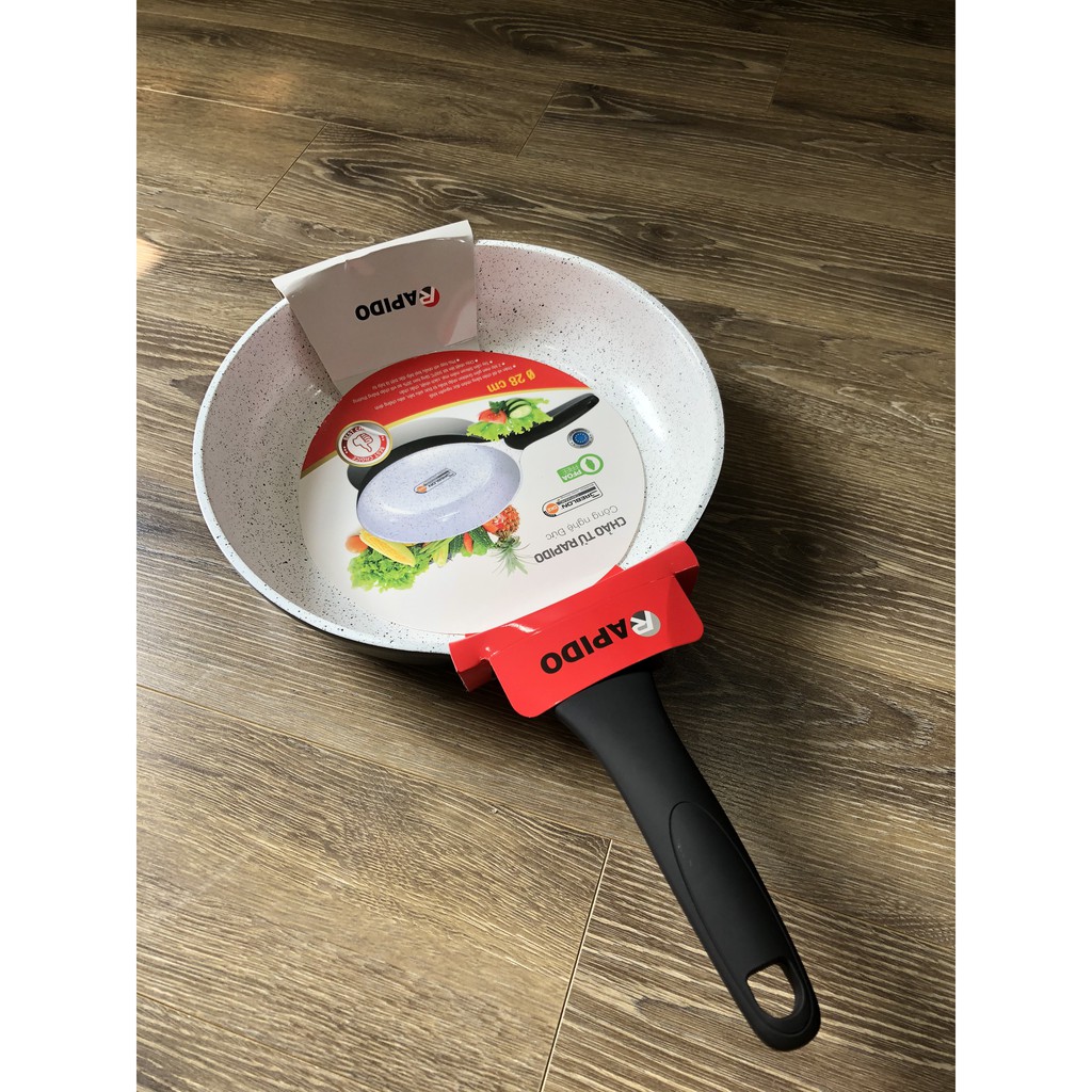 Chảo chống dính bếp từ size 20,24,28 FERROLI - RAPIDO, đúc nguyên khối, phủ men gốm Đức | BigBuy360 - bigbuy360.vn