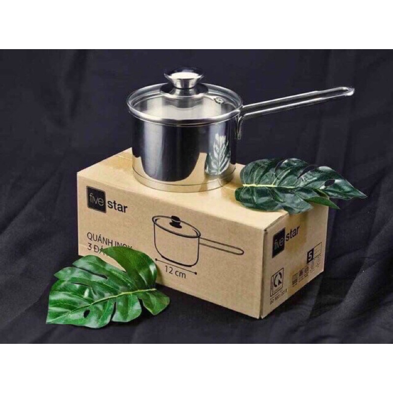 Nồi quánh nấu bột inox 3 đáy Fivestar