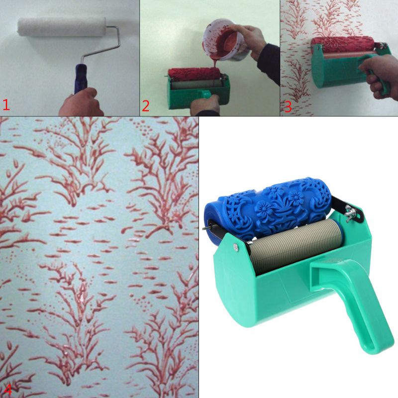 Cây Lăn Sơn Tường 7 Inch Màu Sắc Đơn Giản Tiện Dụng