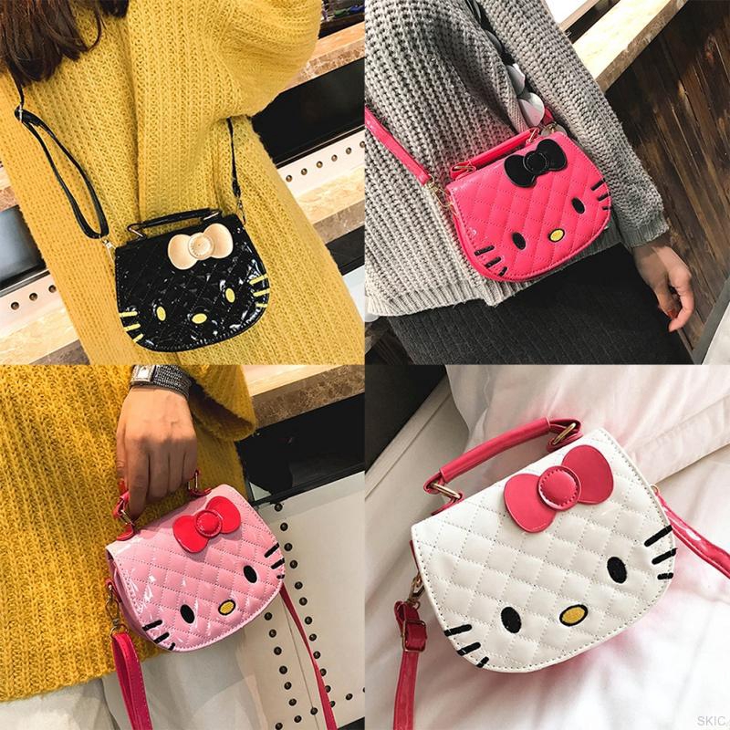 Túi đeo chéo hình mèo Hello Kitty xinh xắn cho bé gái
