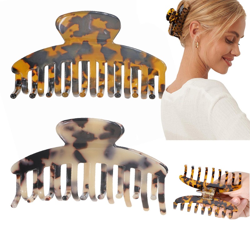 Kẹp Tóc Càng Cua Cỡ Lớn Tạo Kiểu Tóc Xinh Xắn Cho Bạn Gái