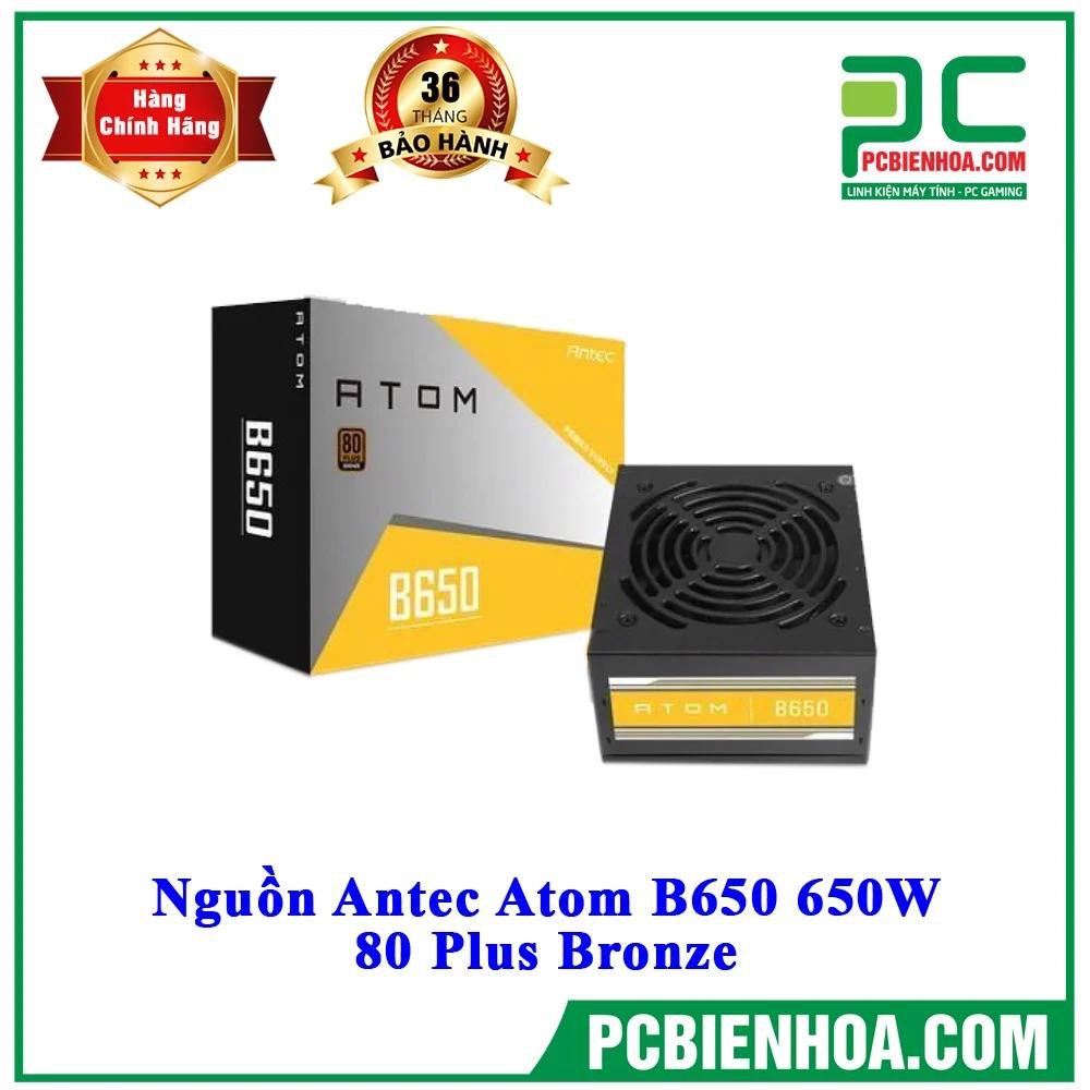 Nguồn máy tính Antec ATOM B550 - 550W 80 PLUS BRONZE- hàng chính hãng 36T