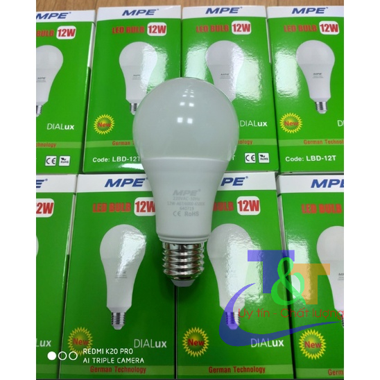 ĐÈN LED BULB  MPE 3W,5W,7W,9W,12W,15W- LBD