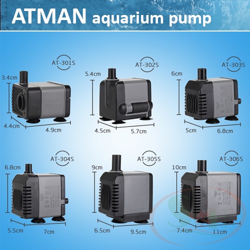 Máy Bơm Chìm Atman Aquarium Water Pump - Lớn