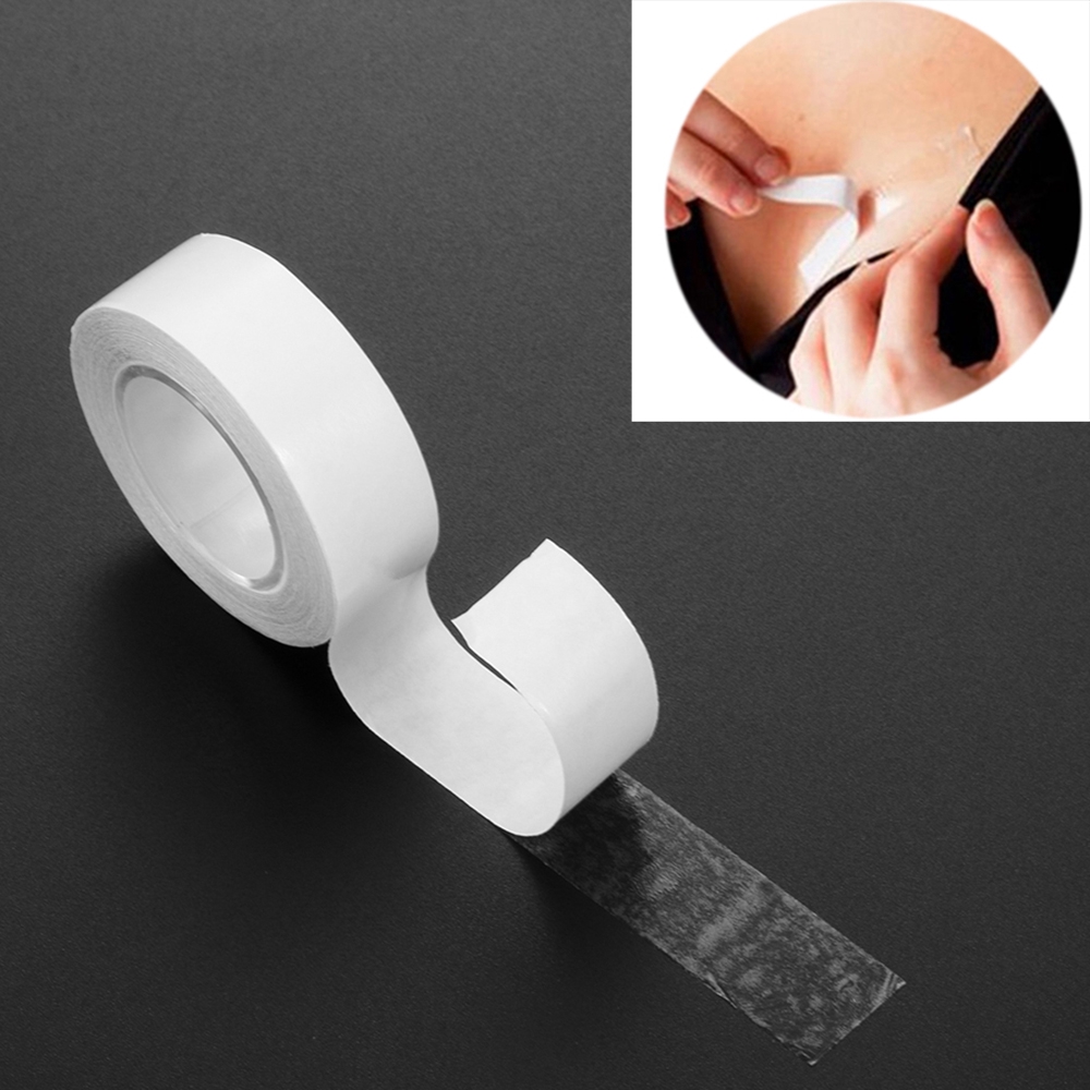 Cuộn băng keo dán giữ áo ngực trong suốt chống thấm nước 5m tiện lợi