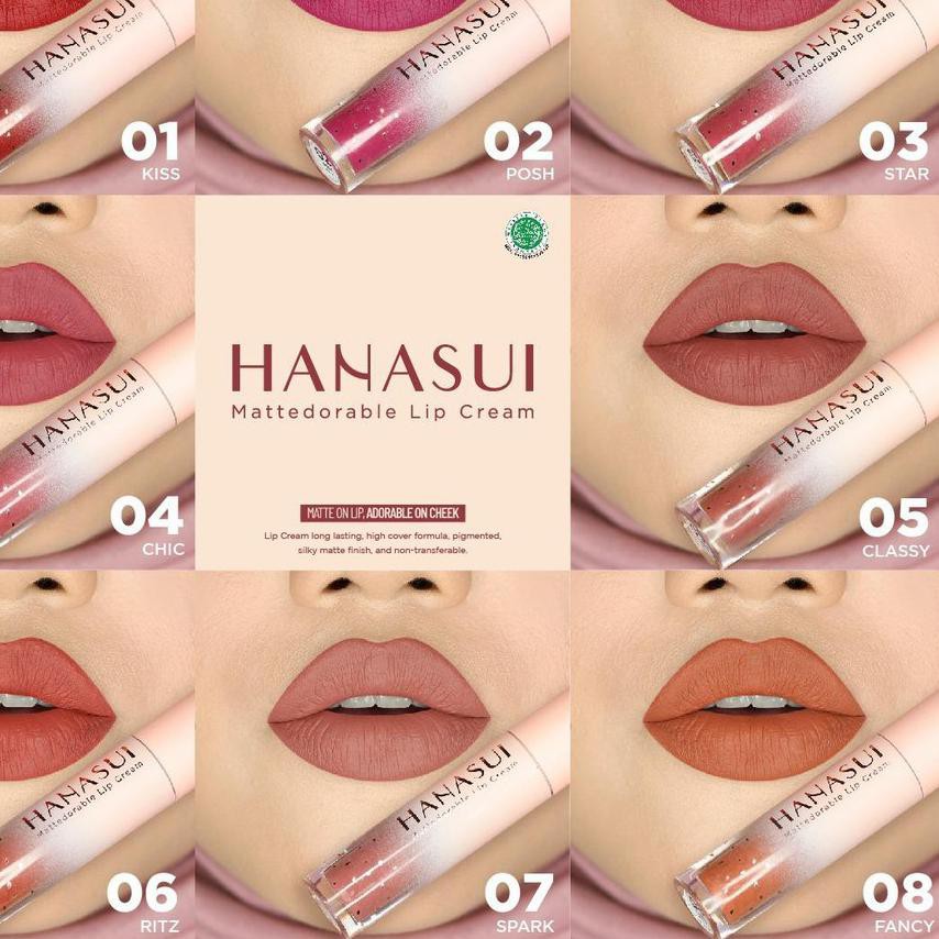 (Hàng Mới Về) Son Kem Lì Hanasui (Oho-1272) Hiệu Hanasui | BigBuy360 - bigbuy360.vn