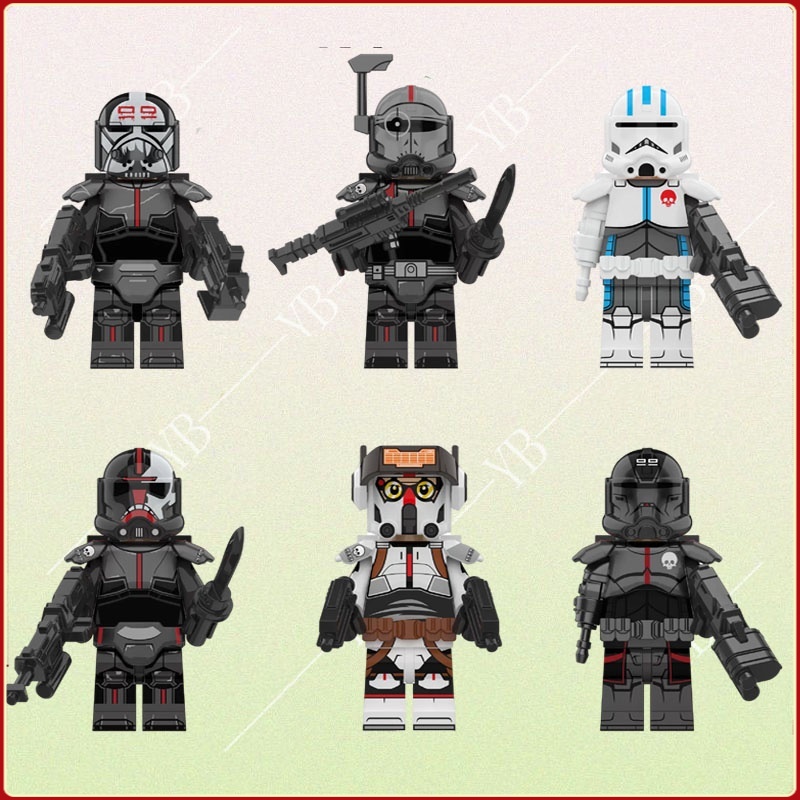 Đồ chơi khối xây dựng Mô hình nhân vật Lego mô hình lắp ráp lắp ráp mô hình đồ chơi trẻ em