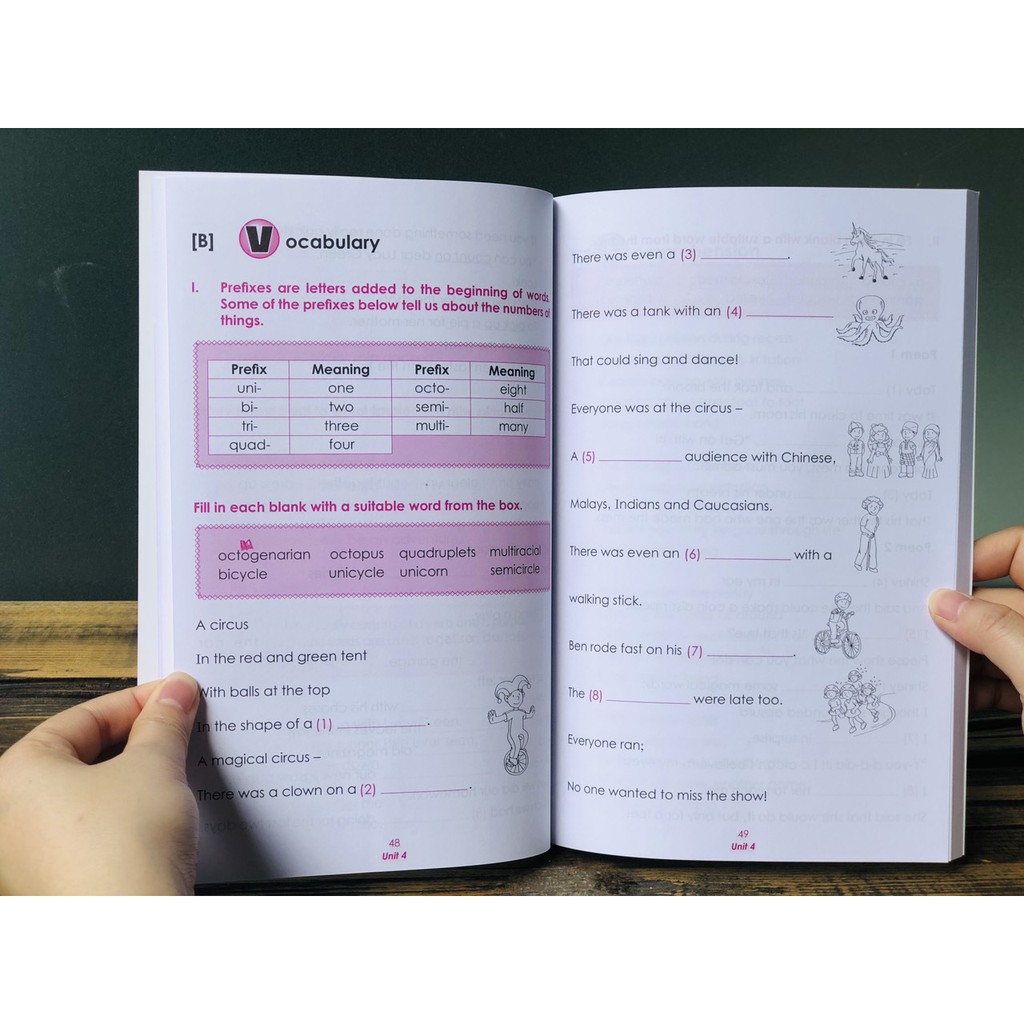 Sách : Learning English 4 ( dành cho trẻ từ 9 tuổi)