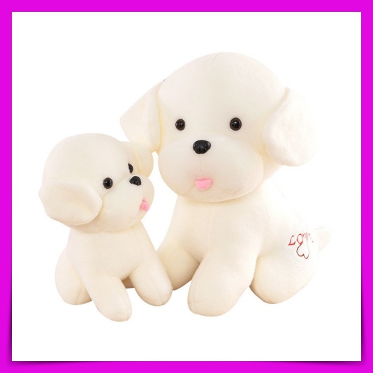 Chó Poodle Lông Xù Nhồi Bông Cao Cấp - Gấu Bông Chó - Thú Nhồi Bông quà tặng sinh nhật dành cho bé
