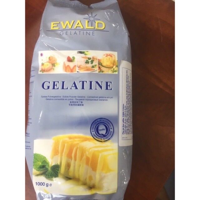 Bột gelatine làm kẹo chíp chíp gói 1kg