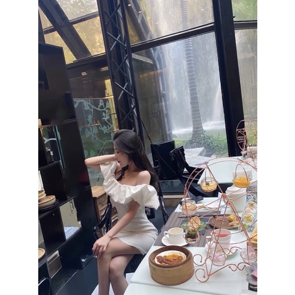 🍸🍸🍸 Đầm Dự Tiệc, Váy Dự Tiệc Trễ Vai Cho Những Cô Gái Thích Styte Ngọt Ngào Và Gợi Cảm🍸🍸🍸