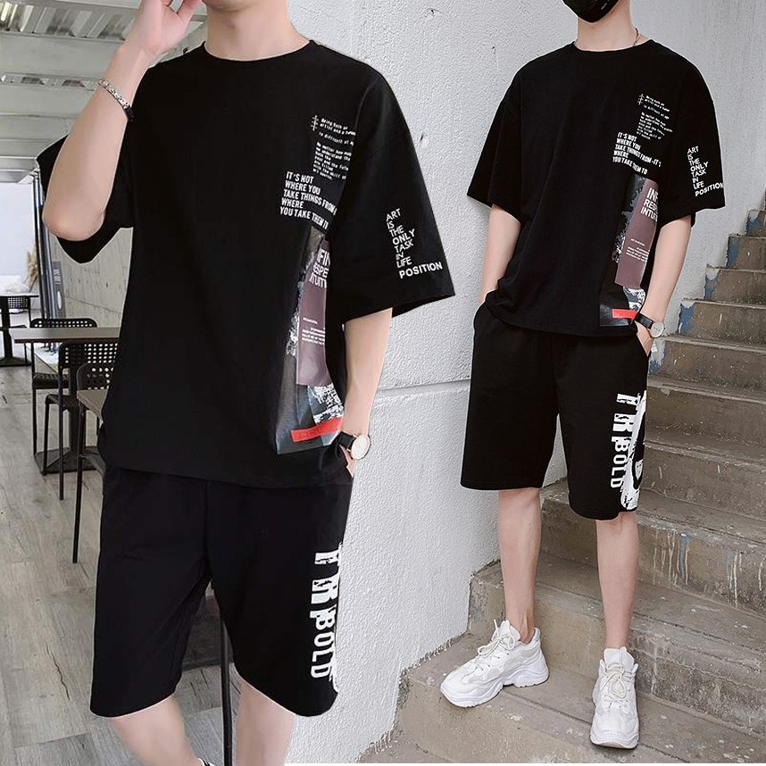 Bộ Quần Áo Thun Nam Thể Thao Ngắn Tay Kết Hợp Quần Short TRIBOLD SET NAM 90000105 | BigBuy360 - bigbuy360.vn