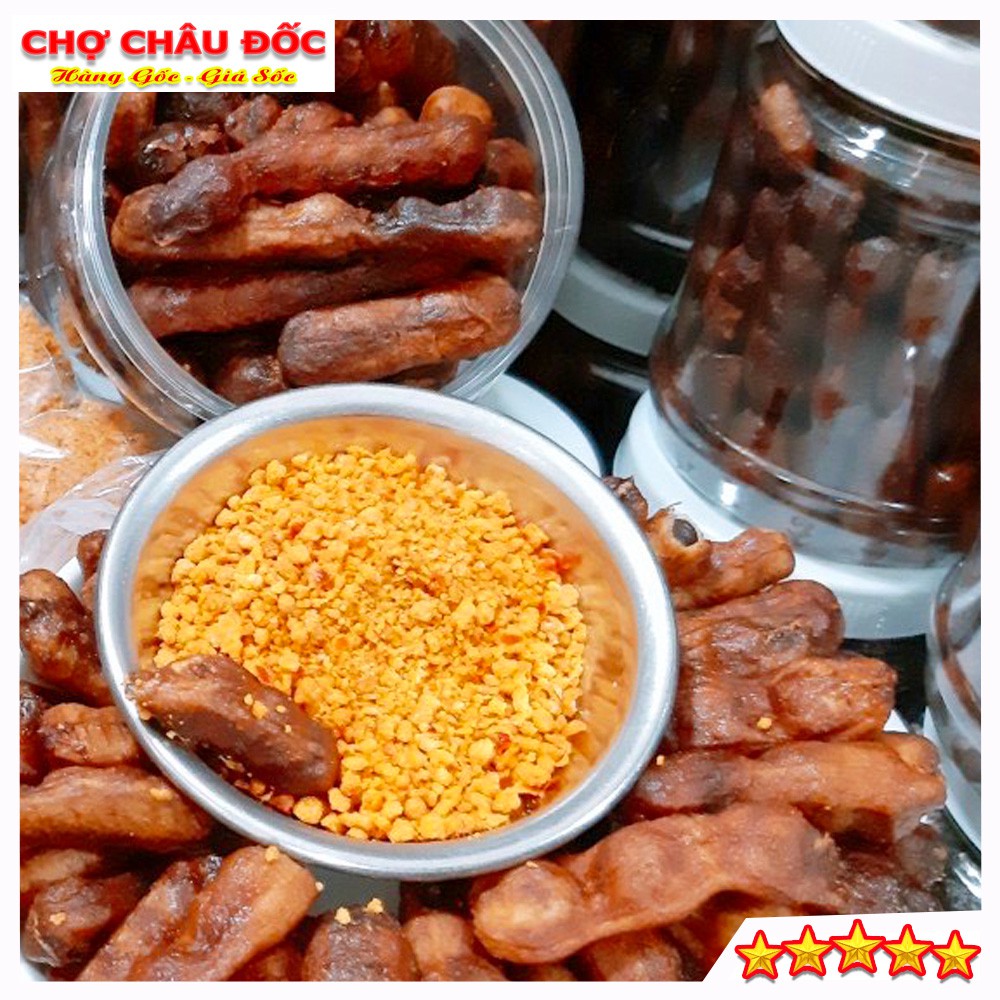 500gr Me Lào Muối Ớt Một Nắng Loại Đặc Biệt Chua Chua Ngọt Ngọt Cay Cay
